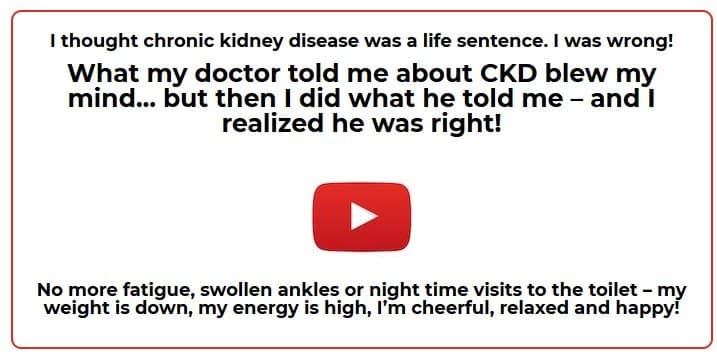 Watch The Chronic Kidney Disease Solution Video Here