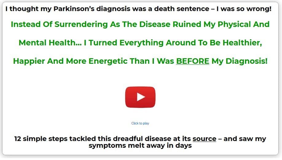 Watch The Parkinson's Protocol Video