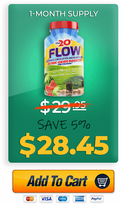 Buy The 20 Flow Nitric Oxide Booster Now